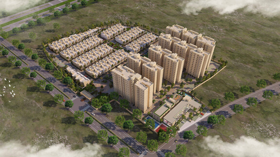 Mahima Shubh Villa & Flats 3D View
